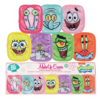 SpongeBob 7-Day Set MAKEUP ERASER