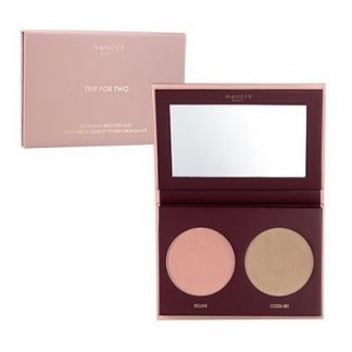 WANDER BEAUTY  Trip for Two Blush & Bronzer Duo  Bellini/Costa Rei