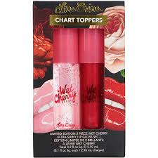 Chart Toppers Wet Cherry Gloss Set LIME CRIME