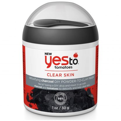 Tomatoes Detoxifying Charcoal DIY Powder to Clay Mask 30g YES TO