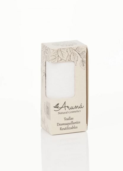 Aruná Natural Cosmetics TOALLAS FACIALES DESMAQUILLANTES REUTILIZABLES