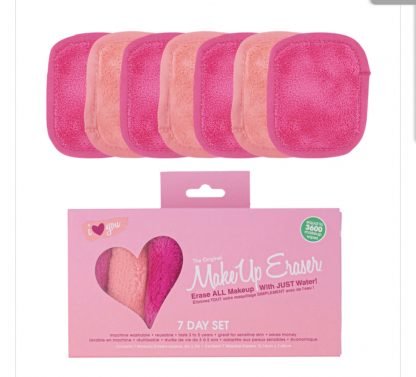 MAKEUP ERASER 7 DAY SET: I <3 YOU