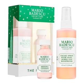 Mario Badescu The Icons: Drying Lotion & Rose Facial Spray Duo