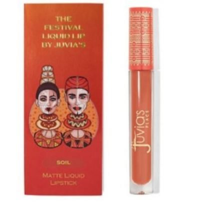 juvia's place liquid lipstick - shade " soil "