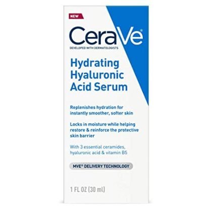 CeraVeHydrating Hyaluronic Acid Face Serum Fragrance Free - Imagen 3
