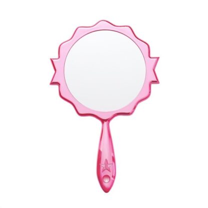JEFFREE STAR HAND MIRRORS BABY PINK CHROME - Imagen 3