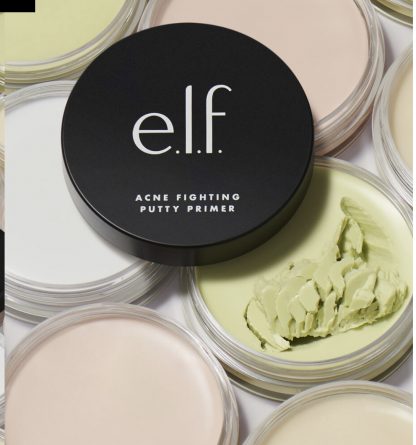 ELF COSMETIC Acne Fighting Putty Primer- 1.8% Salicylic Acid