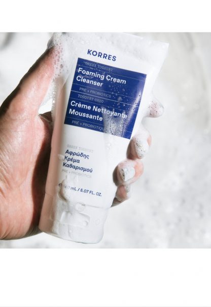KORRES Greek Yoghurt Foaming Cream Cleanser - Imagen 5