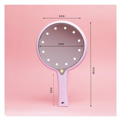KIMCHI CHIC HANDHELD LED MIRROR - Imagen 3