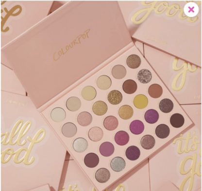 IT'S ALL GOOD shadow palette COLOURPOP