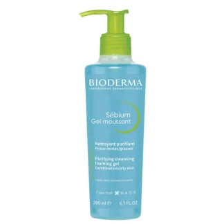 BIODERMA Sebium Cleansing and Makeup Removing Foaming Gel for Oily Skin