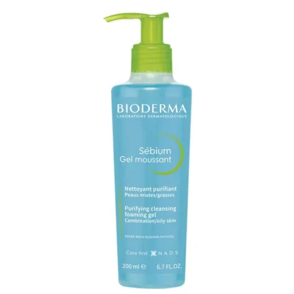 BIODERMA Sebium Cleansing and Makeup Removing Foaming Gel for Oily Skin