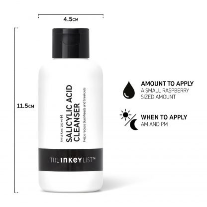 The INKEY List Salicylic Acid Acne + Pore Cleanser 5 oz/ 150 mL - Imagen 4