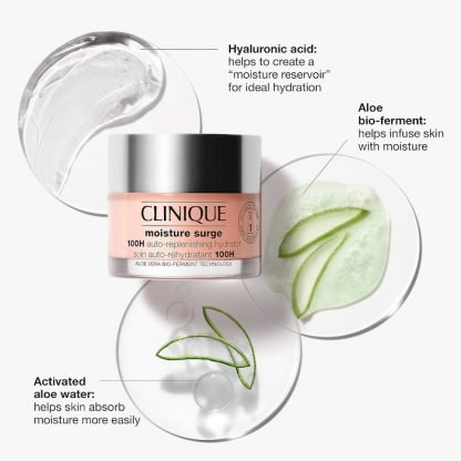 CLINIQUE Moisture Surge™ 100H Auto-Replenishing Hydrator Moisturizer - Imagen 4
