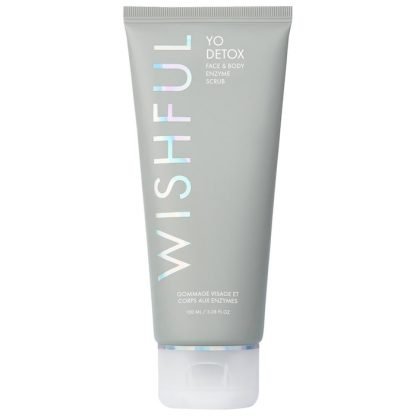 Wishful Yo Detox Charcoal Face & Body Enzyme Scrub
