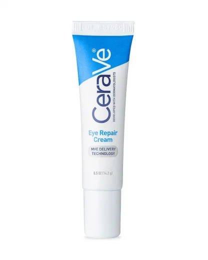 CeraVe Under Eye Repair Cream for Dark Circles and Puffiness, Fragrance-Free