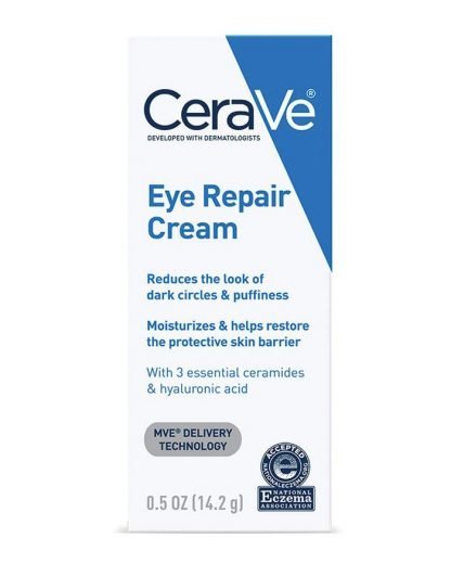 CeraVe Under Eye Repair Cream for Dark Circles and Puffiness, Fragrance-Free - Imagen 5