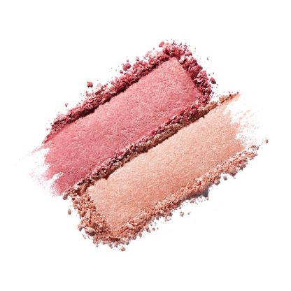Iconic London Silk Glow Blush and Highlight Duo Rose Glow - rose - Imagen 3