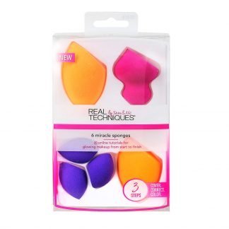 Real Techniques Kit 6 Esponjas Miracle Sponges
