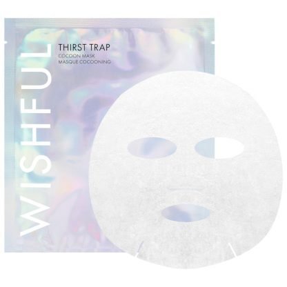 Wishful Thirst Trap Rose & Aloe Vera Soothing Sheet Mask