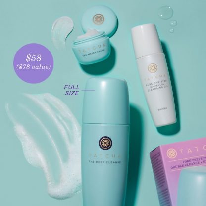 Tatcha Pore-Perfecting Double Cleanser + Hydrate Trio - Imagen 2