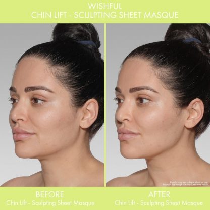 Wishful Chin Lift Peptide & Niacinamide Sculpting Sheet Mask - Imagen 4