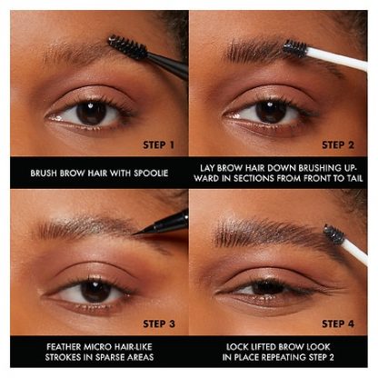 NYX Professional Makeup The Brow Glue Extreme Hold Clear Eyebrow Gel - Imagen 2