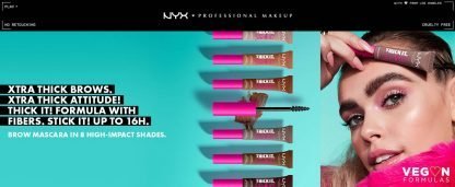 NYX Professional Makeup Thick It. Stick It! Vegan Thickening Brow Gel Mascara - Imagen 11