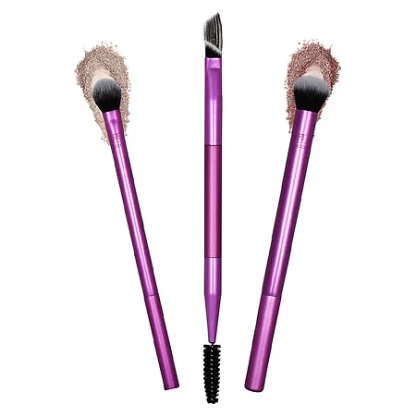 Real Techniques Eye Shade + Blend Eye Makeup Brush Trio - Imagen 2
