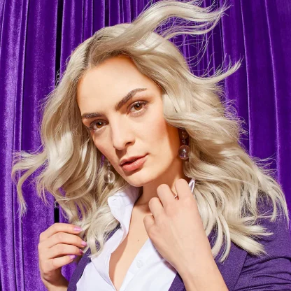 amika Bust Your Brass Cool Blonde Purple Intense Repair Hair Mask 250ml - Imagen 6