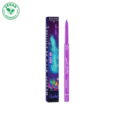 RUDE COSMETIC City of Flashing Lights Micro Retractable Liner - Imagen 8