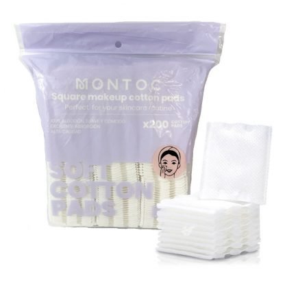 MONTOC COSMETIC SOFT COTTON PADS  X 200