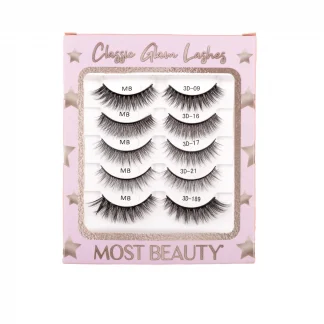 MOST BEAUTY KIT X5 CLASSIC GLAM LASHES