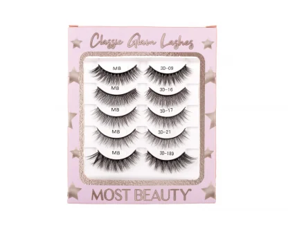 MOST BEAUTY KIT X5 CLASSIC GLAM LASHES