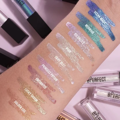 BPERFECT GLAMOUR GLITTER LIQUID EYESHADOWS - Imagen 4