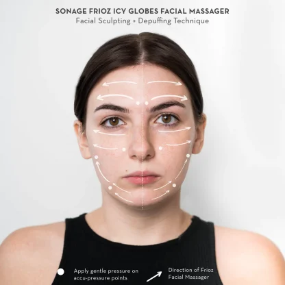 SONAGE SKINCARE Baby Frioz Icy Globes Facial Massager - Imagen 3
