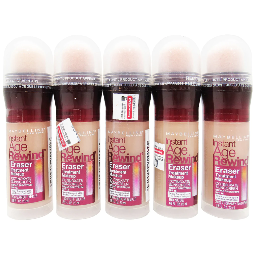MAYBELLINE INSTANT AGE REWIND® ERASER TREATMENT MAKEUP