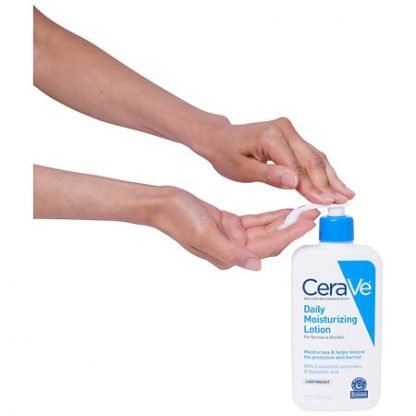 CeraVe Daily Moisturizing Lotion for Normal to Dry Skin Fragrance Free - Imagen 5
