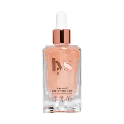 LYS Beauty THINK BRIGHT GLOW + HYDRATE SERUM WITH VITAMIN C & HYALURONIC ACID
