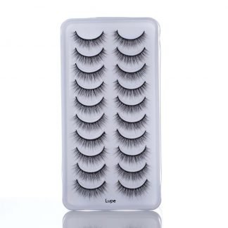 BRYKA MAKEUP Pestañas 3D Lupe x 10 pares