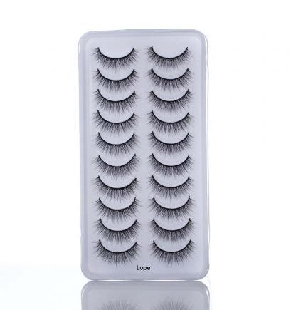 BRYKA MAKEUP Pestañas 3D Lupe x 10 pares