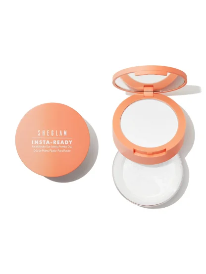 SHEGLAM INSTA-READY FACE & UNDER EYE SETTING POWDER DUO-TRANSLUCENT