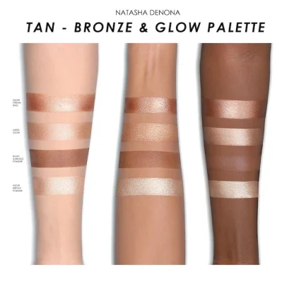Natasha Denona Tan Bronze & Glow Palette - Imagen 2