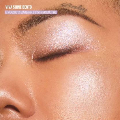 Kaja Viva Shine Bento All Over Highlighter Trio - Imagen 4