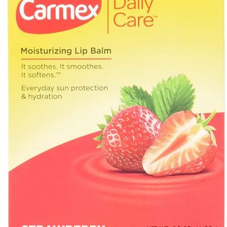 Carmex Moisturizing Strawberry Lip Balm Stick SPF15