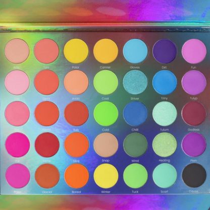 MONTOC COSMETIC PALETA DE SOMBRAS ÁRTICA - Imagen 5