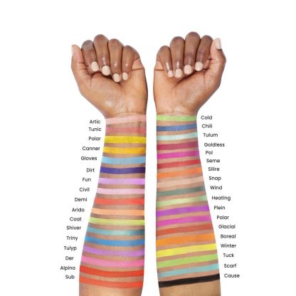 MONTOC COSMETIC PALETA DE SOMBRAS ÁRTICA - Imagen 4