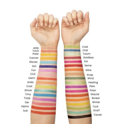 MONTOC COSMETIC PALETA DE SOMBRAS ÁRTICA - Imagen 2
