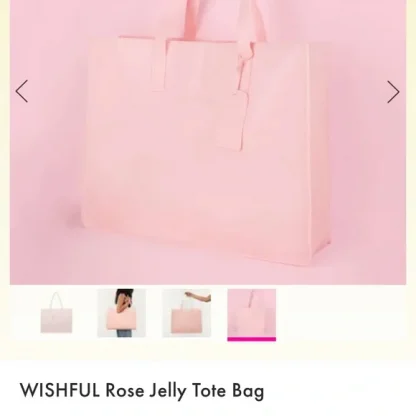 WISHFUL Rose Jelly Tote Bag - Imagen 2
