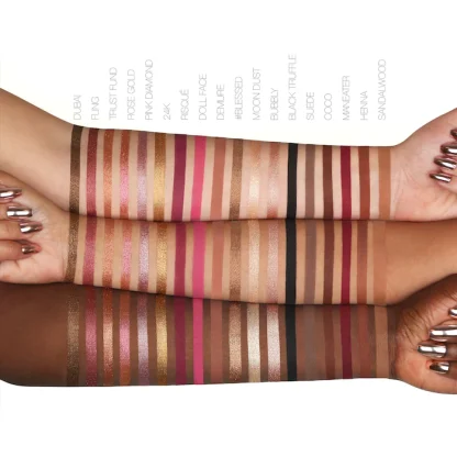 HUDA BEAUTY Rose Gold REMASTERED Eyeshadow Palette - Imagen 4